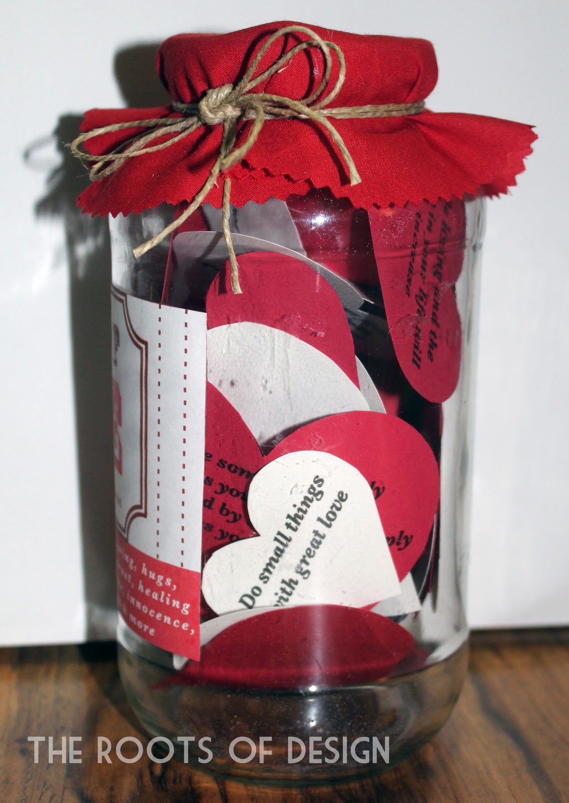 The Roots of Design Jar of Love