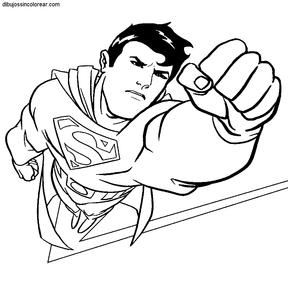 10 Mewarnai Gambar Superman