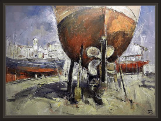 AMETLLA DE MAR-PORT-PUERT0-MARINAS-BARCOS-PINTURAS-CUADROS-ERNEST DESCALS- AMETLLA DE MAR-PORT-PUERT0-MARINAS-BARCOS-PINTURAS-CUADROS-ERNEST DESCALS-