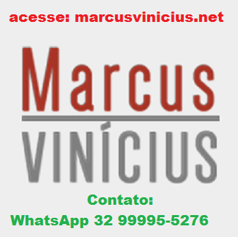 Novo site do Marcus Vinicius