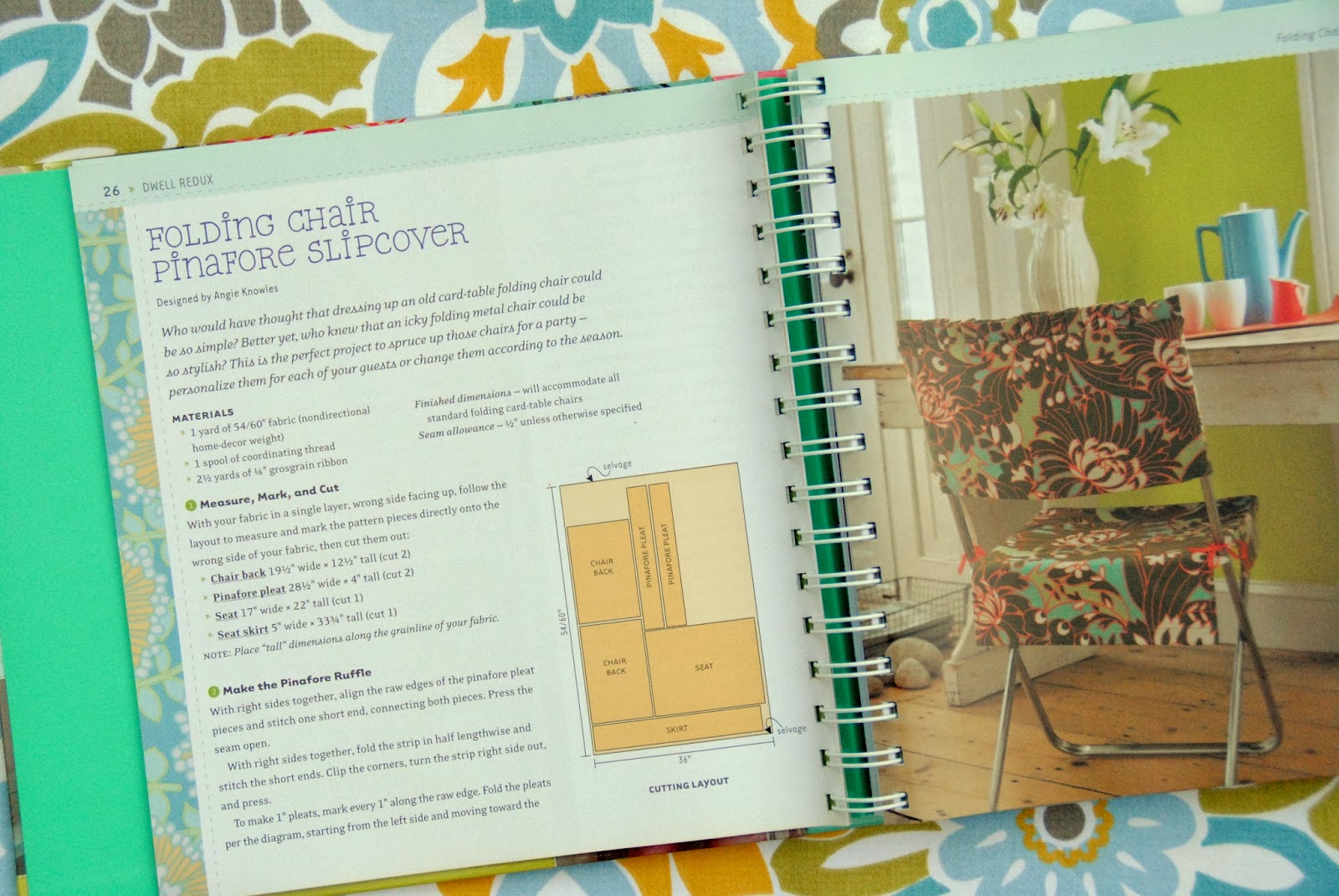 diy folding chair slipcover