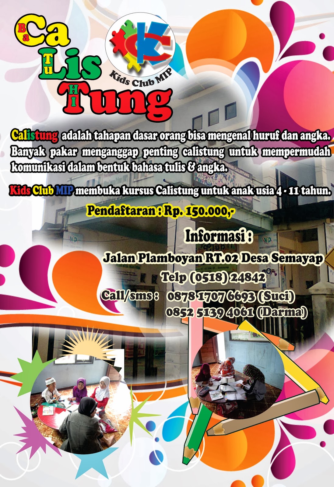 Brosur Brosur Calistung
