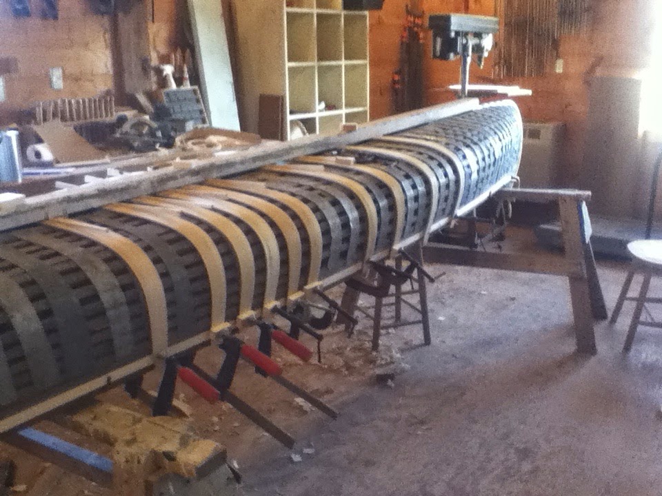ADK Forever Wild Building a Wood and Canvas Canoe