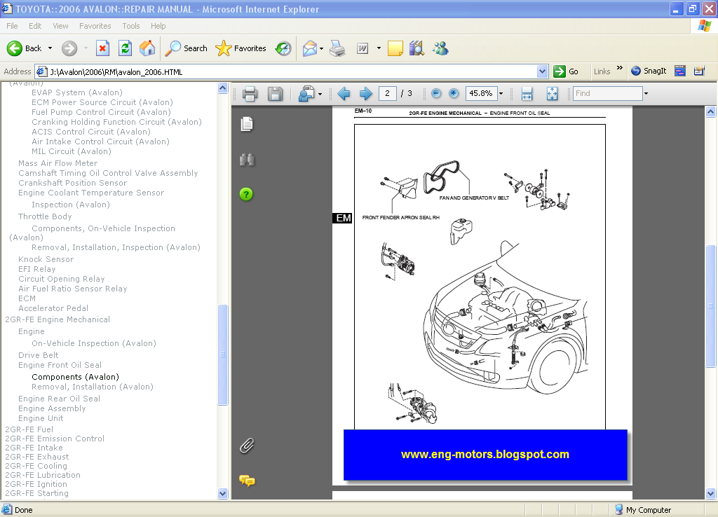 toyota avalon service manual ~ Service & Spare Parts Catalog sds wiring diagram 