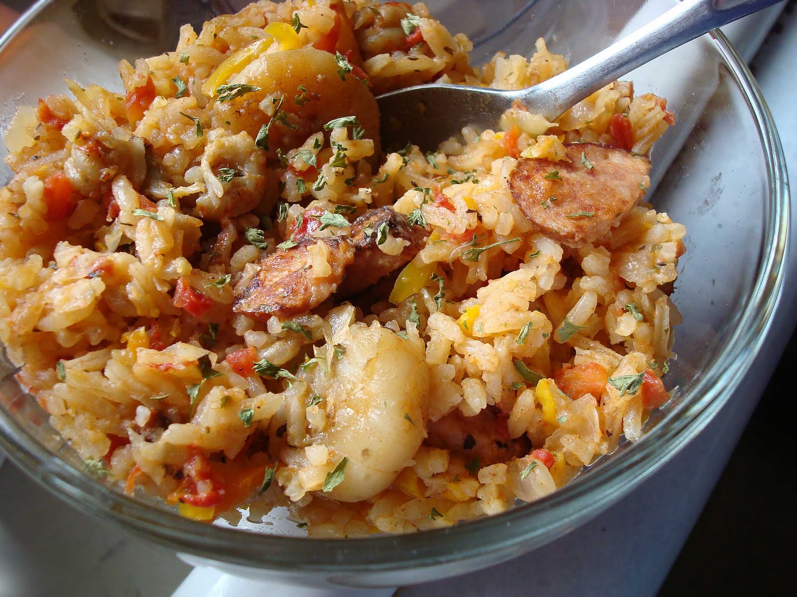 Roll Me Outta Here! Amiee's Cajun Jambalaya, Creole Style