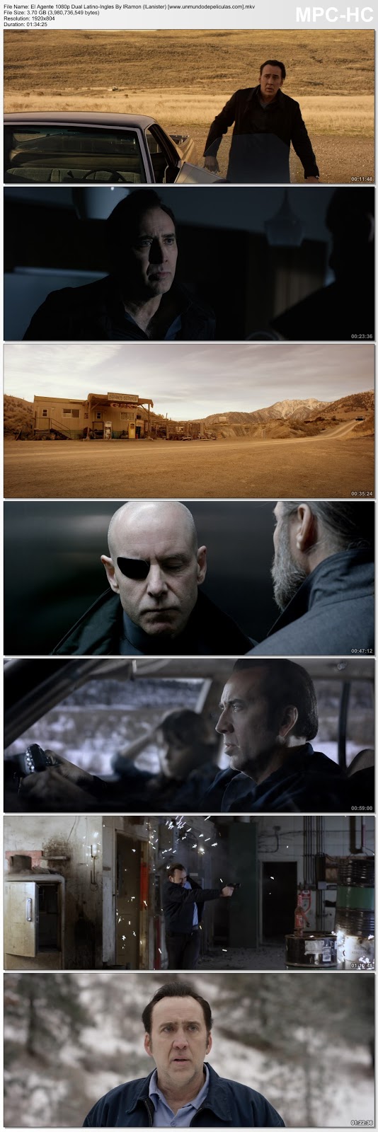 Capturas de la película.