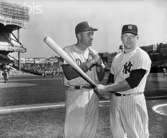 Memory of Snider lives on. By MIKE VACCARO New York Post http://www.nypost.com/ February 28, 2011. Duke Snider and Mickey Mantle pose together before game 2