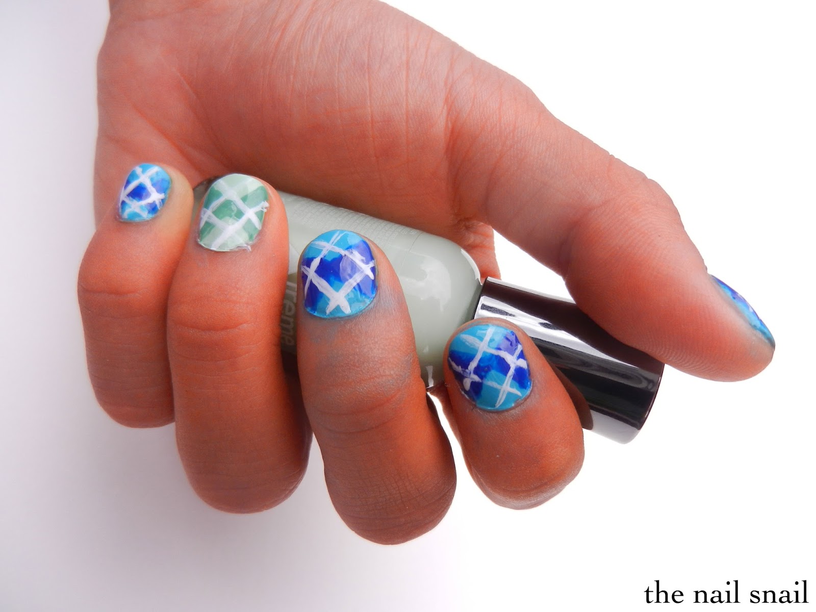 Argyle Nail Stickers: Easy and Fun Designs for Any Occasion - wide 6