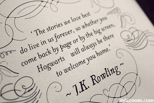 J K Rowling Quotes - INDI ZOOM