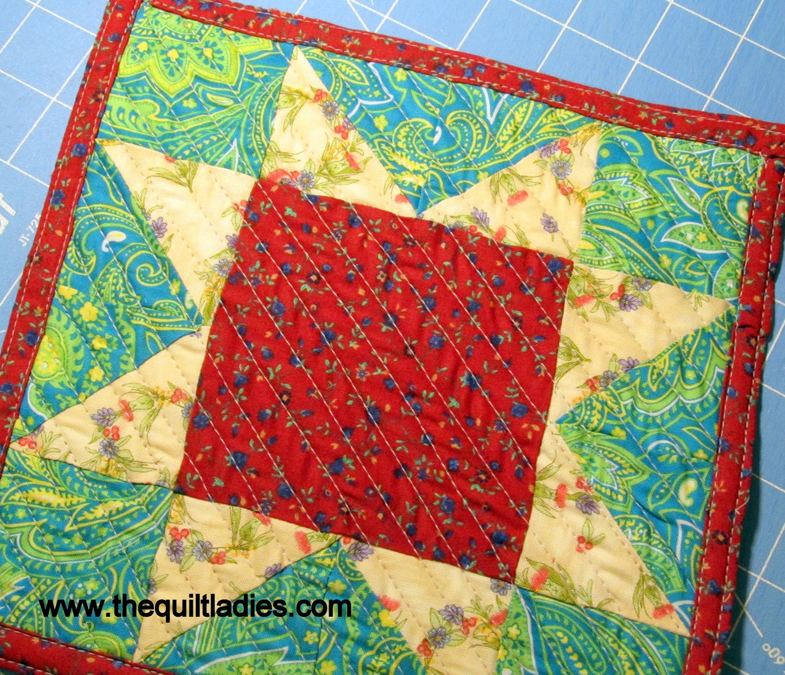 The Quilt Ladies Book Collection SelfBinding Quilt Tutorial