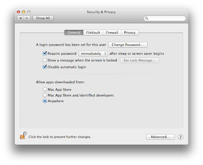 Evasi0n OS X error: "can't be opened because it is from an unidentified developer"