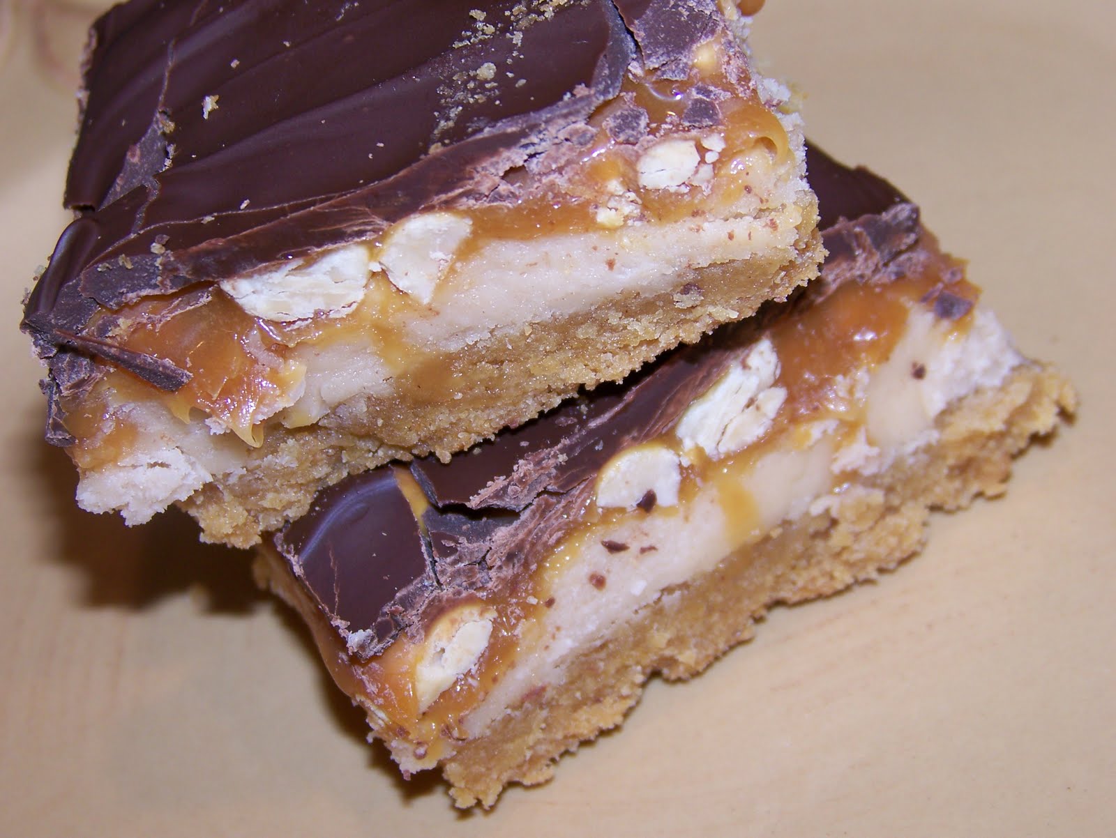 The Peppered Pantry Peanut Butter Cookie Candy Bars