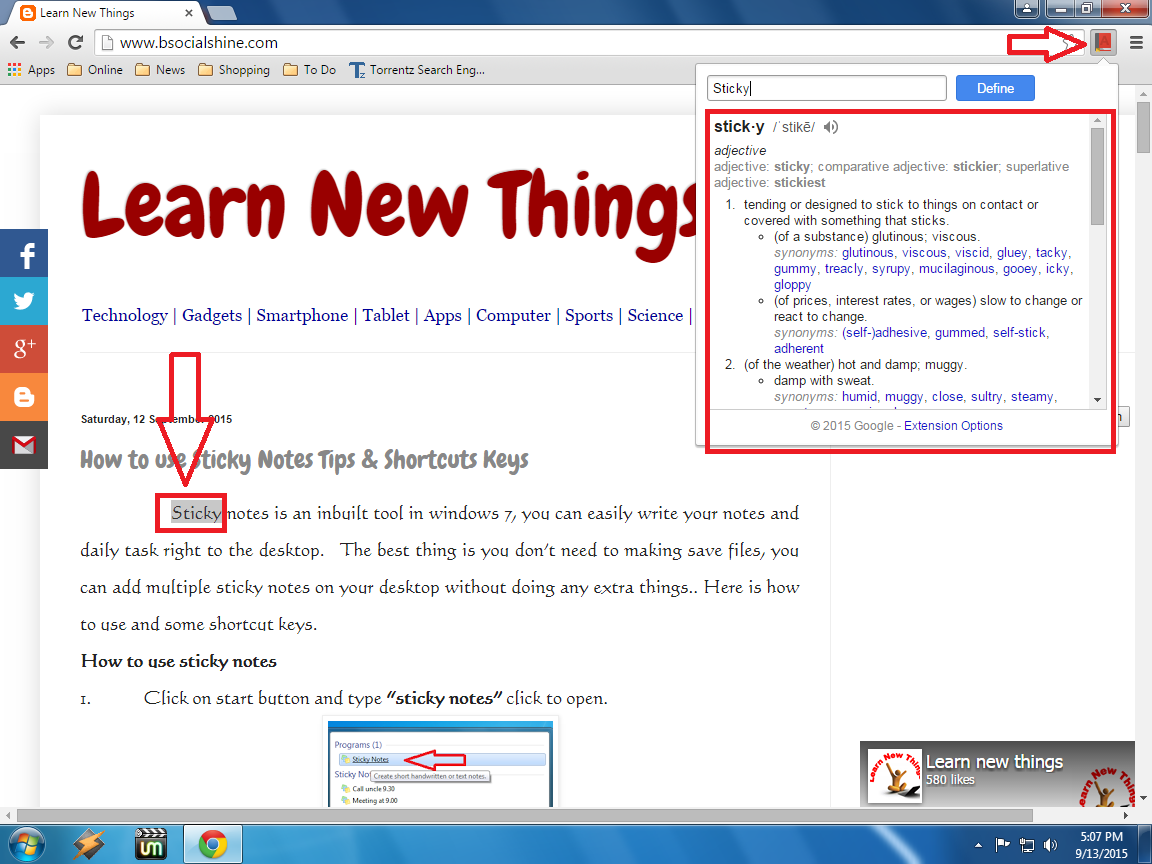 Learn New Things Best Dictionary for sites, Get Words Definition