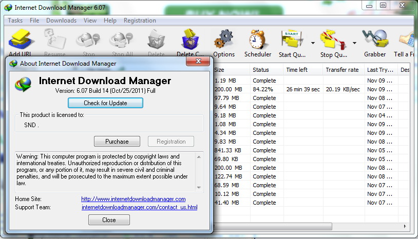 Internet Download Manager (IDM) V6.28 Build 11 Retail Patch Crack