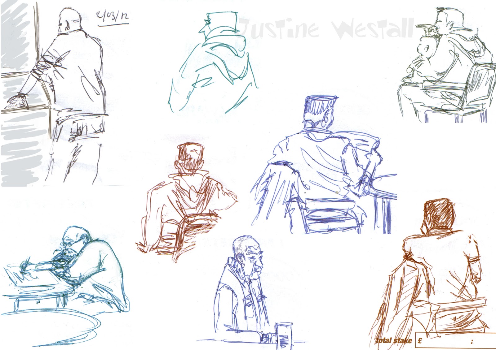 Set Of Hand Drawn Design Elements Vector Doodle Banners Ribbons