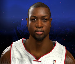 NBA 2K14 Dwyane Wade Cyberface Mod