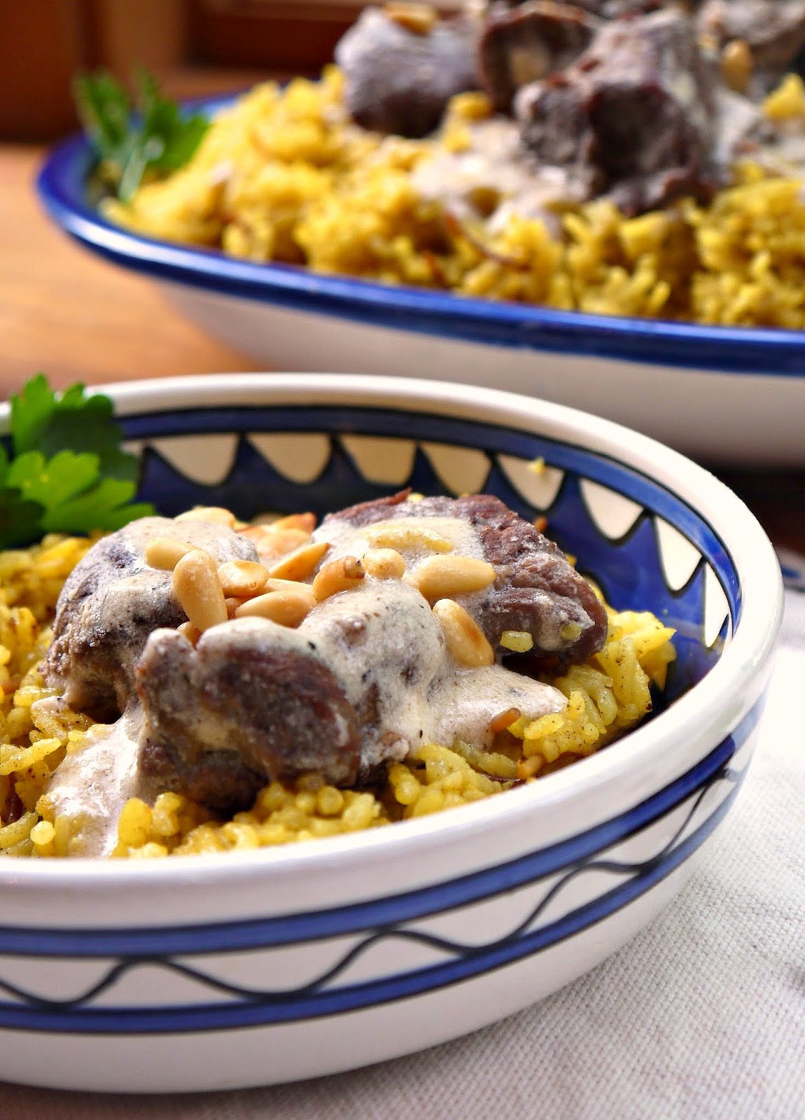 Bint Rhoda's Kitchen Lamb in Yogurt Sauce, or Mansaf for Beginners