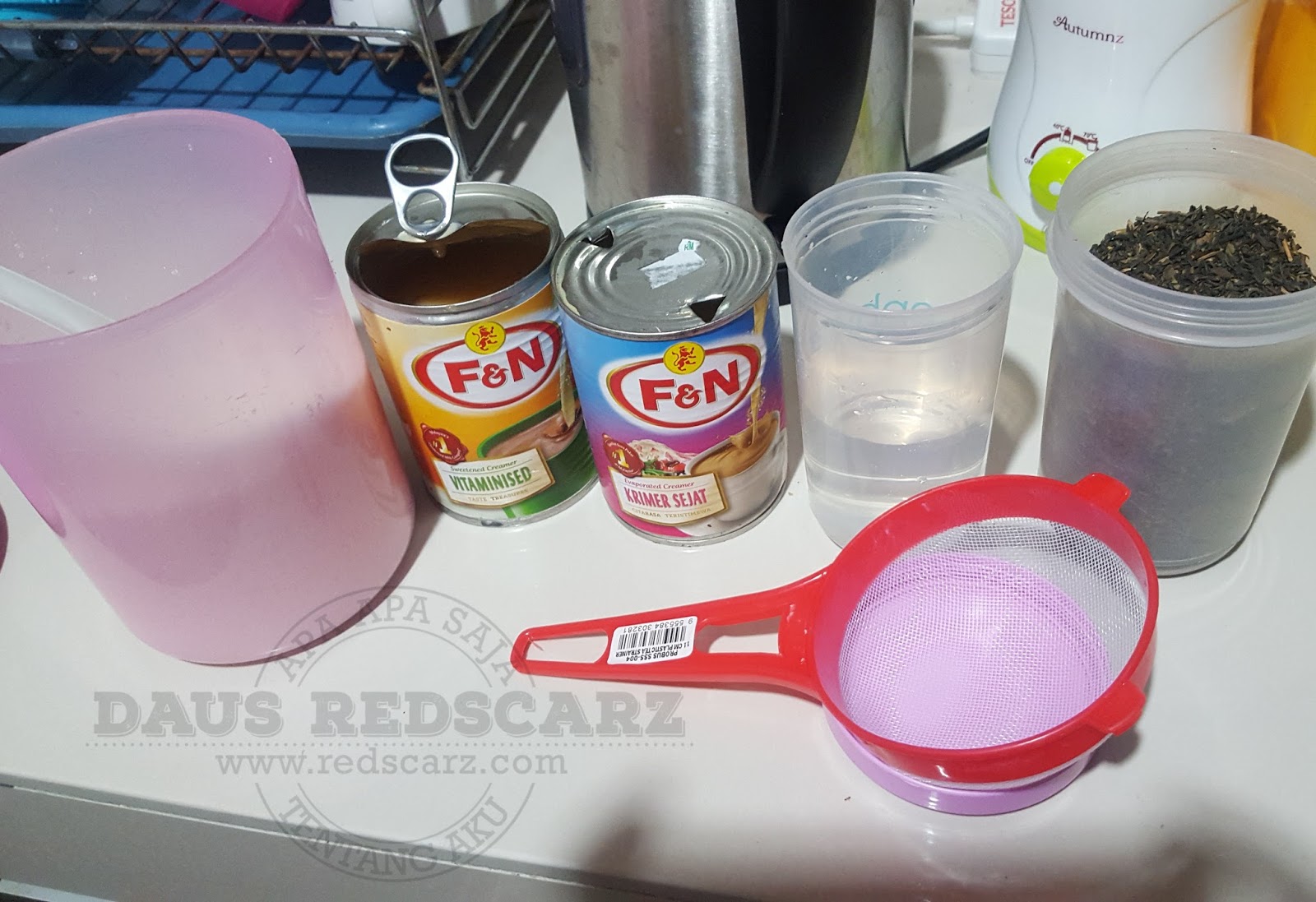Daus Redscarz Resepi Ice Milk Green Tea Mudah Dan Sedap
