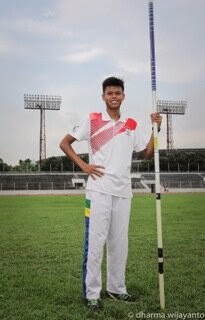 INDONESIA team Pole vaulter