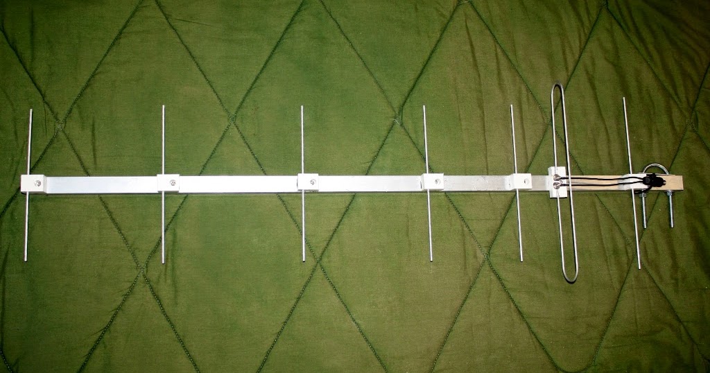 freezerdev Homemade Yagi antenna design and model
