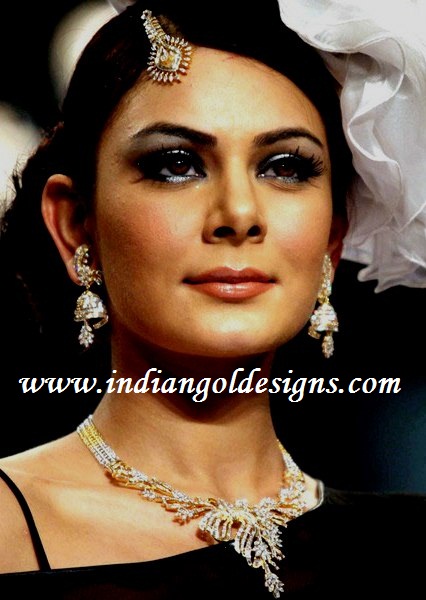 Indian Diamond Jhumkas