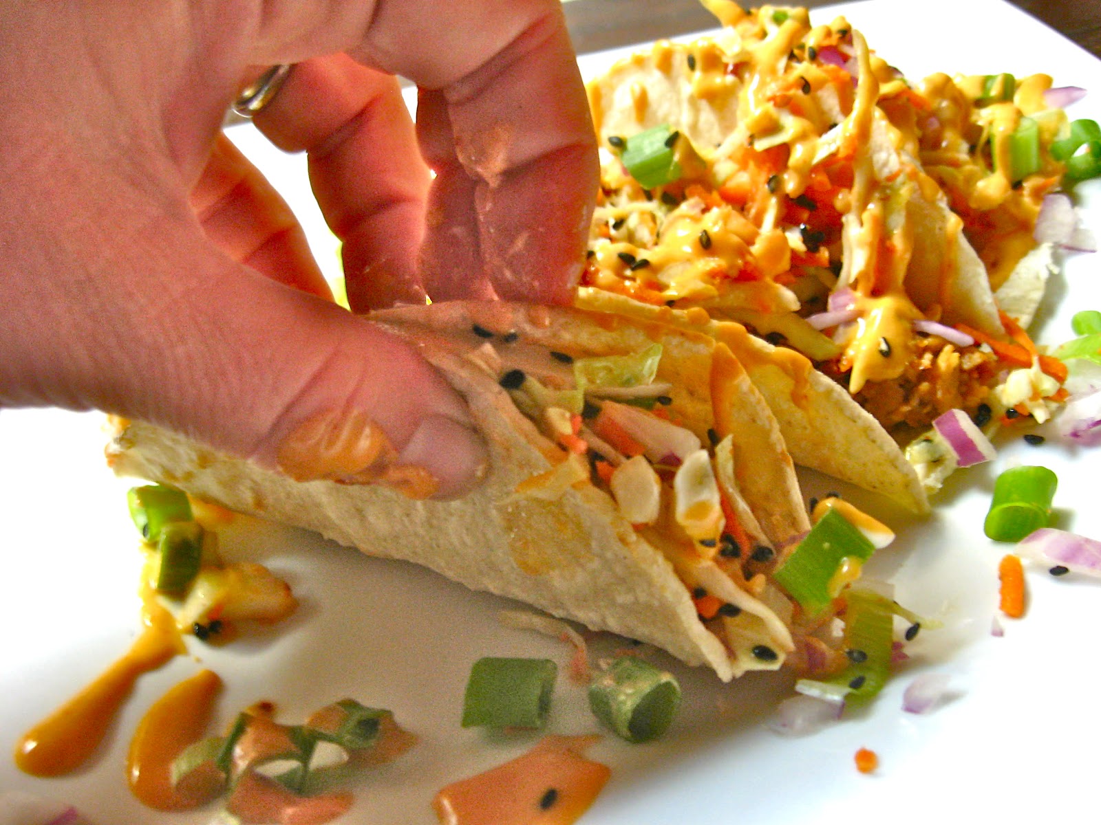 blog Fusion Tacos with Sesame Carrot Coleslaw