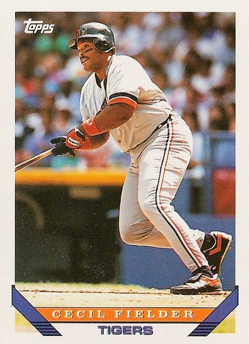 1993 Topps: #80 Cecil Fielder
