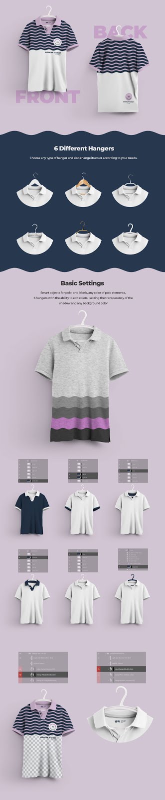 2 Mockups Man Polo On 6 Different Hangers 2 2 Mockups Man Polo On 6 Different Hangers Free Download