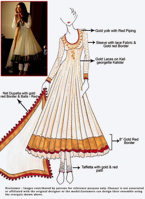 kali frock design
