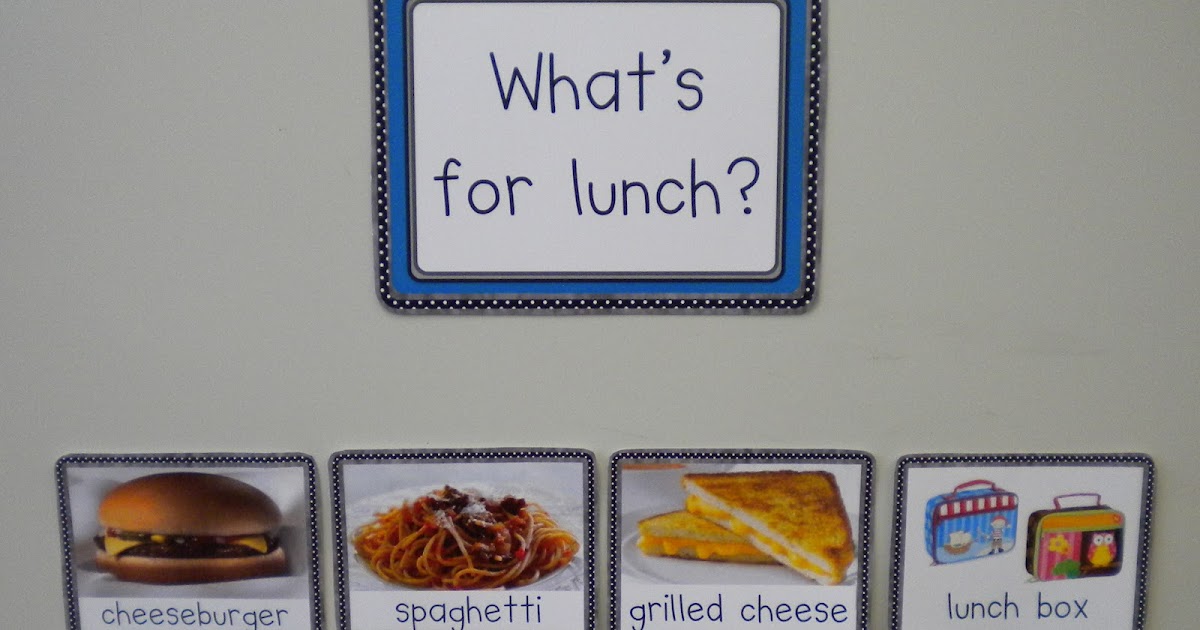 Primary Possibilities: What time is it? It's time for LUNCH!