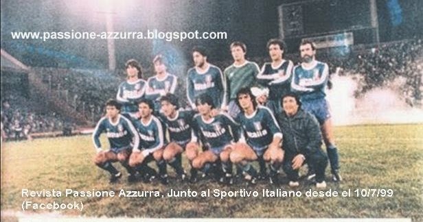 PASSIONE AZZURRA: 27/5/2021: HISTORIA-DEPORTIVO ITALIANO 0-SELECCIÓN DE  ITALIA 1, AMISTOSO DEL 27/5/1978 !!!