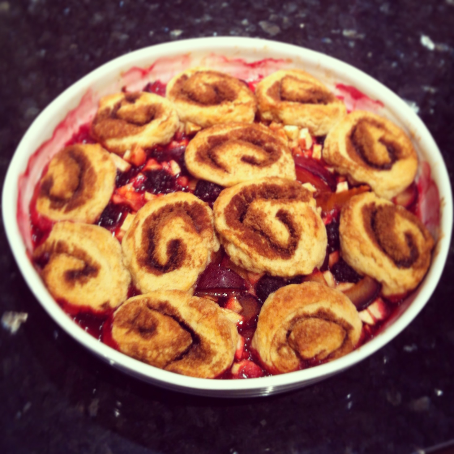 Jane And Judy In The Kitchen Grunt with Garden Fruit