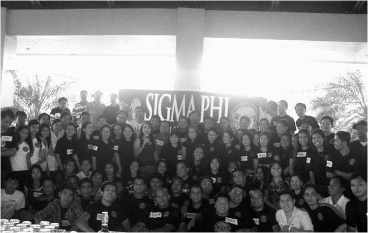 Sigma Phi 1986 HISTORY OF SIGMA PHI FRATERNITY AND SORORITY