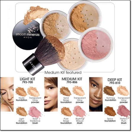 Mineral Makeup Brands on Avon Mark Products Gifts Items Baby
