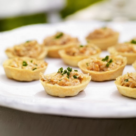 Stathi's Kitchen Art: King Crab Tartlets