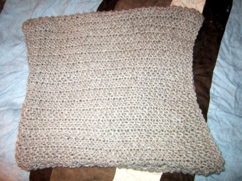 Yarn Fusion Big Knit Pillow