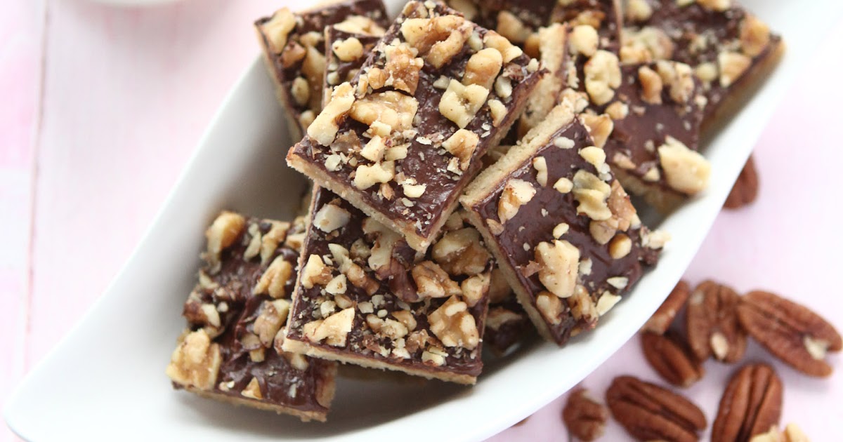 sabrinasue Chocolate Walnut Toffee Bars or "Scrat" would go crazy for