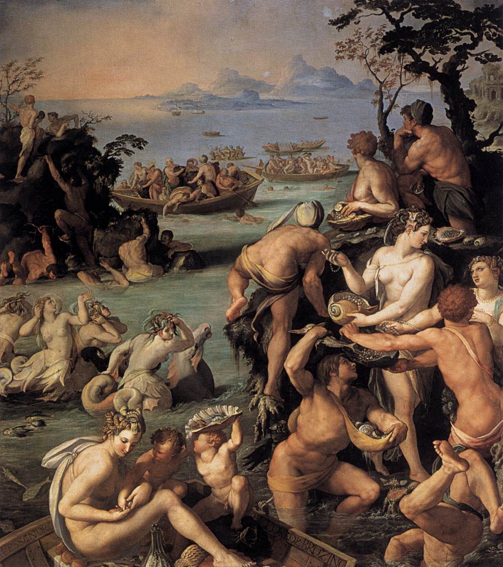 Les Pêcheurs de perles (The Pearl Fishermen) by Alessandro di Cristofano di Lorenzo del Bronzino Allori