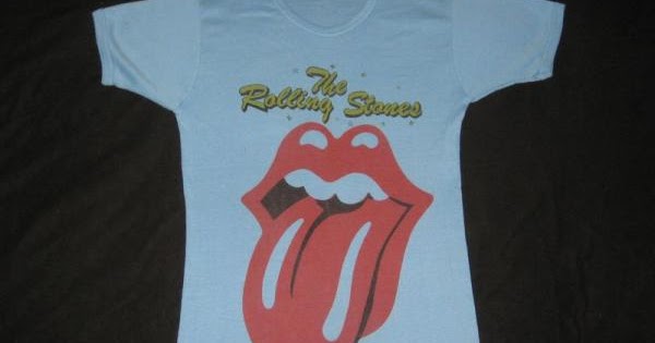 rolling stones 1982 tour t shirt