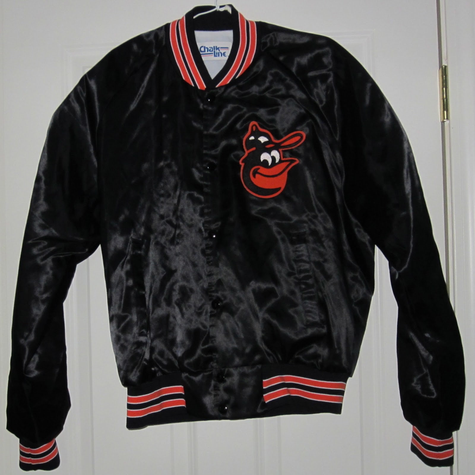 Vintage Sports Apparel Vintage Baltimore Orioles Chalk Line Jacket