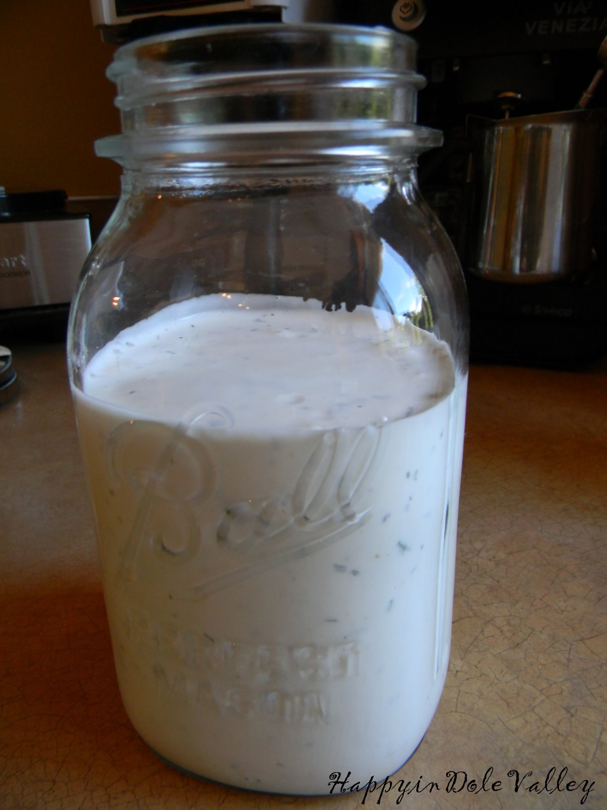 Happy in Dole Valley Easy Peasy Buttermilk Ranch Dressing