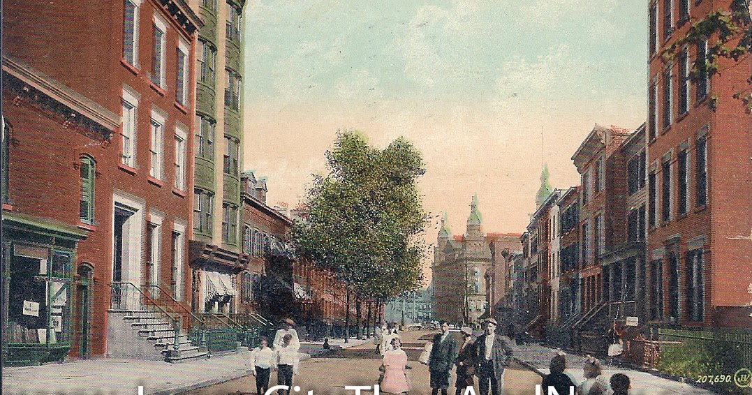 Historic Jersey City Then and Now Mercer St at Barrow St