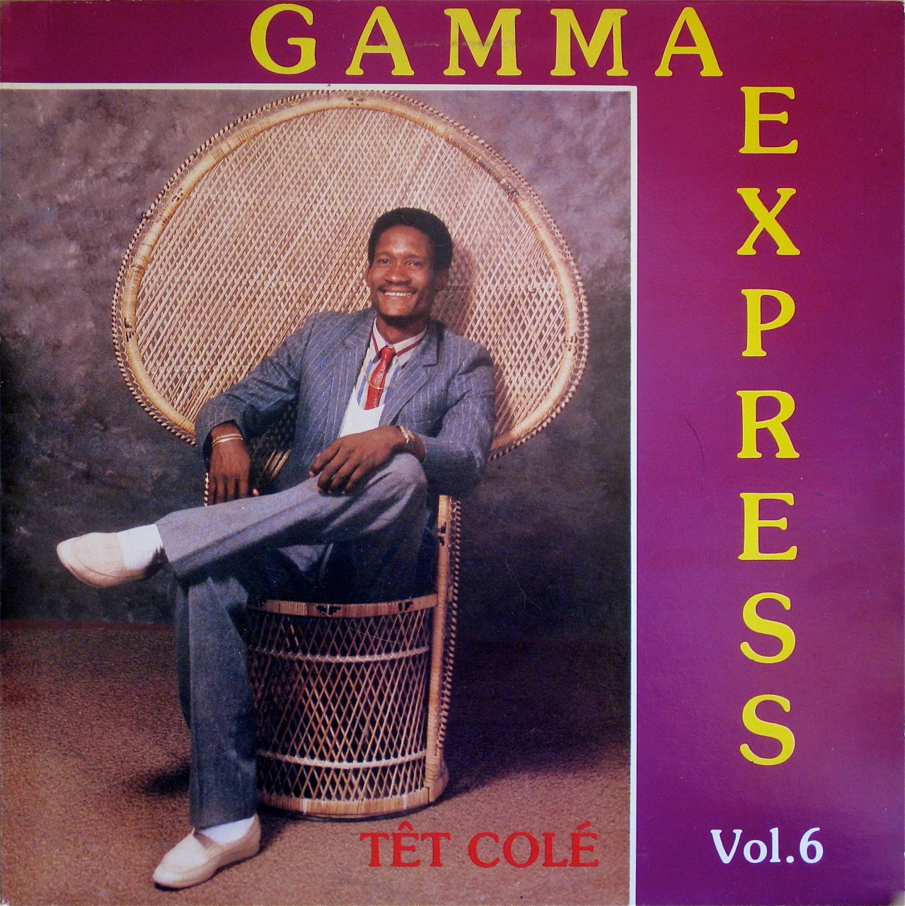 GAMMA EXPRESS : TêT COLé (VOL.6)  (1987) Gamma+Express+front