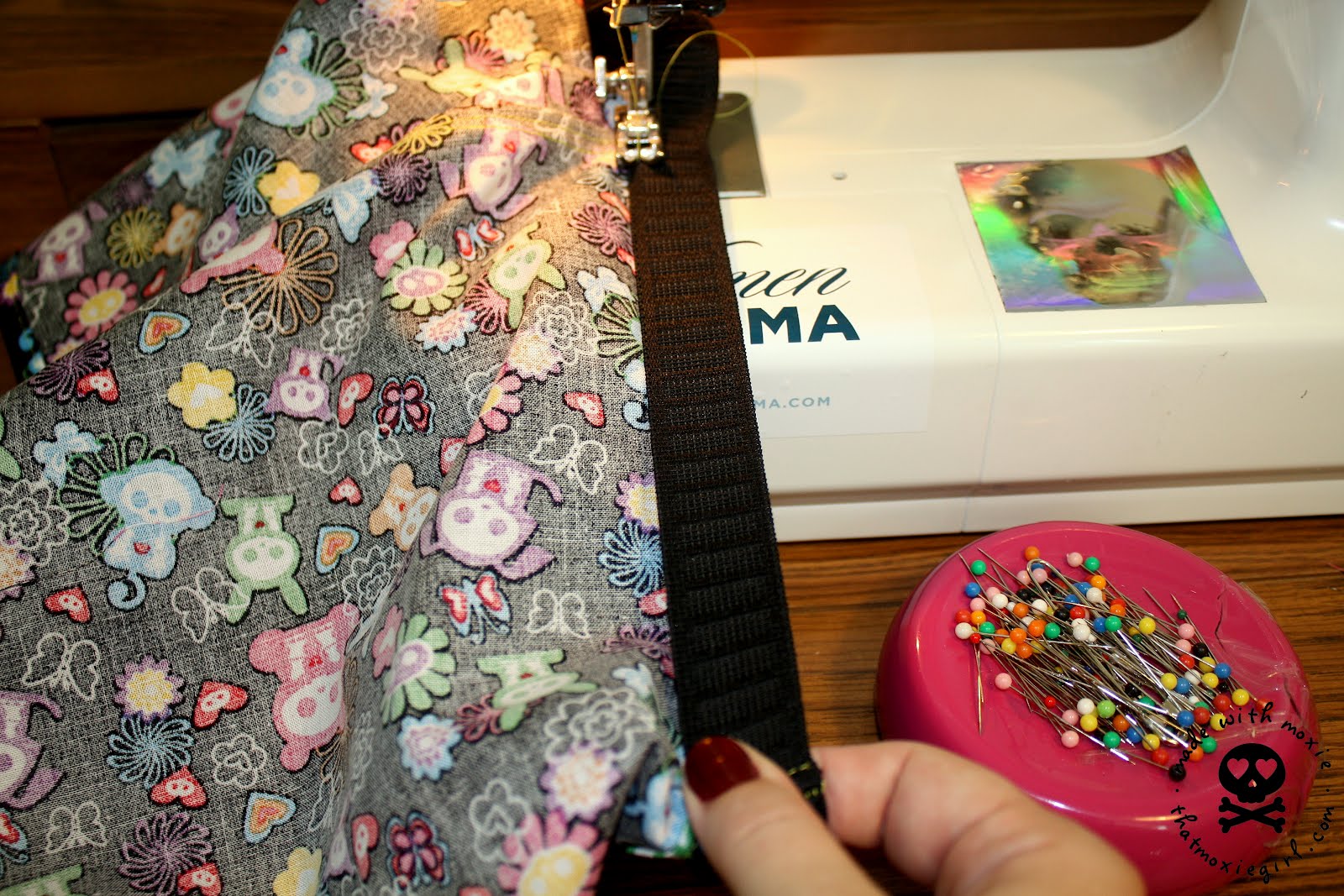 Made with Moxie Fat Quarter Skirt Tutorial