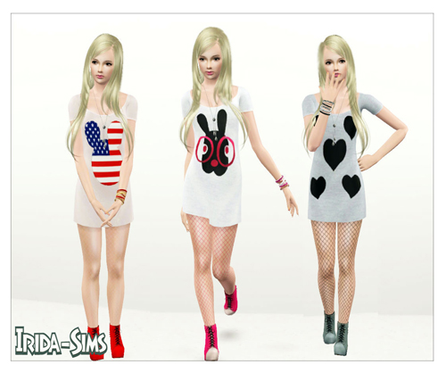 Nơi chia sẽ quần áo đẹp trong The Sims 3 Loose+style