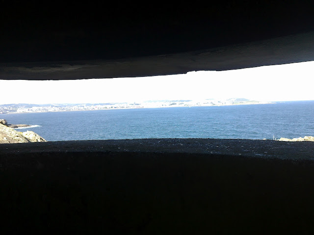 A Coruña desde una antigua batería militar