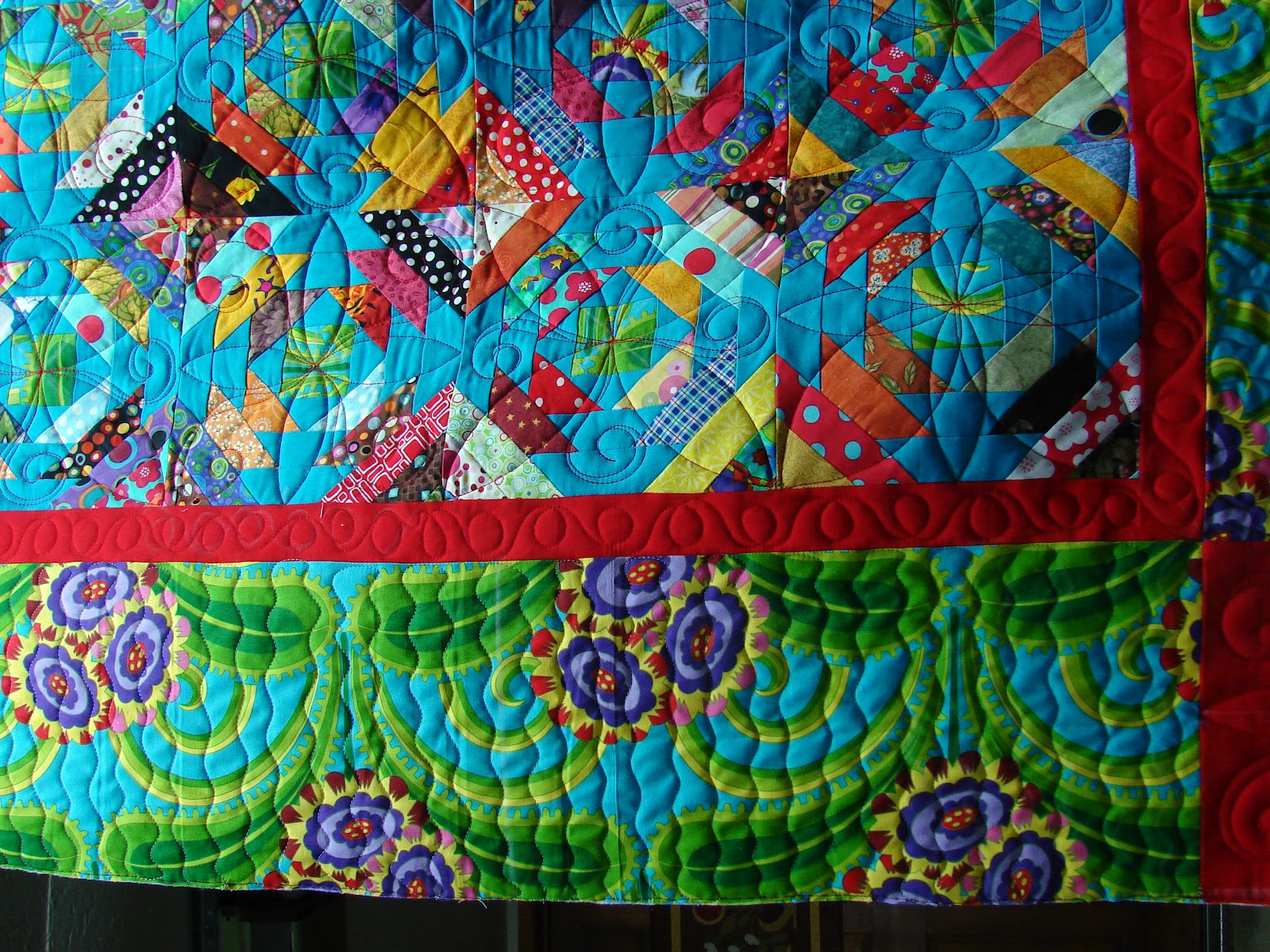 Quilt Vine My Trash to Treasure Pineapple Quilt