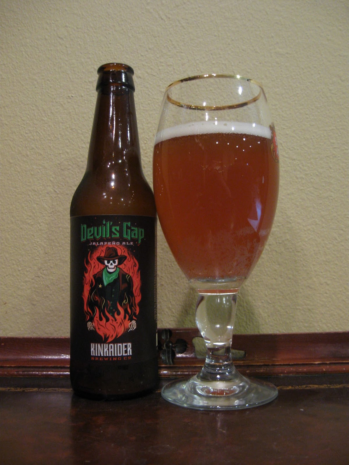Doing Beer Justice Kinkaider Devil's Gap Jalapeno Ale