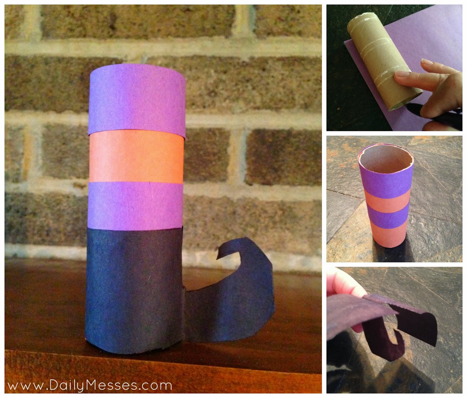 Daily Messes Toilet Paper Roll Witches Boot