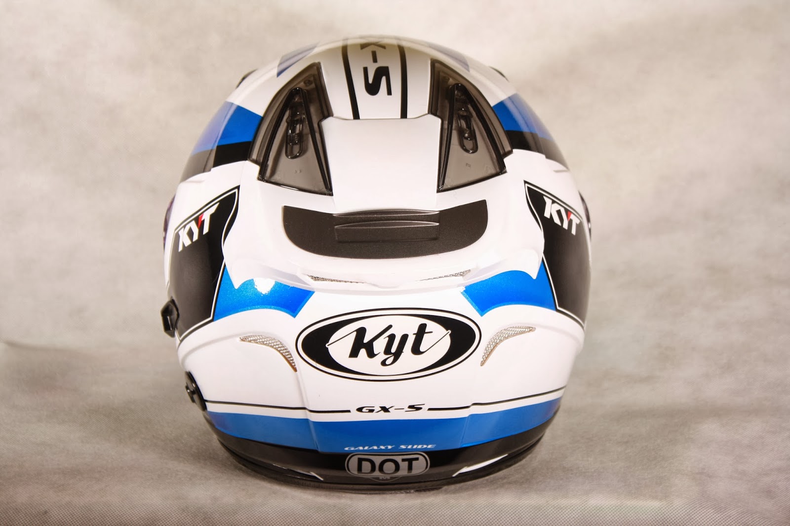 Helm Inside KYT Galaxy Slide 2 White/Blue